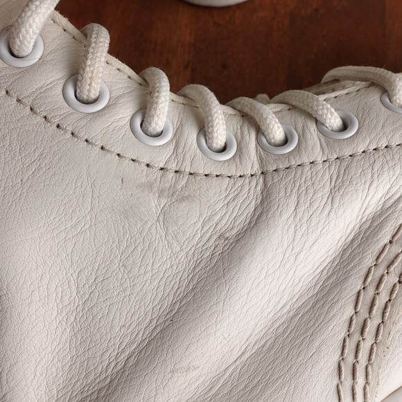 Dr. Martens Boots Womens SZ 5 White 1460 Pascal Mono Leather Combat 8 Eye Casual - Picture 8 of 16